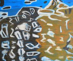 Amstel abstract, acryl